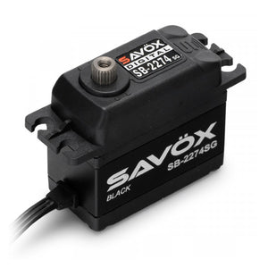 Savox Black Edition High Voltage Brushless Digital Servo 0.080s