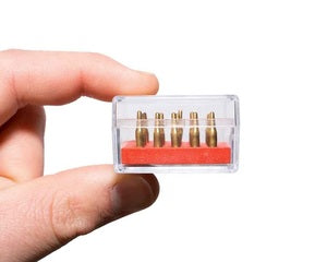 GoatGuns Mini AR Dummy Brass Rounds, for AR15 Models