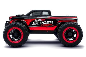Blackzon Slyder MT Turbo 1/16 4WD 2S Brushless Monster Truck - Red