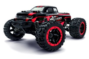 Blackzon Slyder MT Turbo 1/16 4WD 2S Brushless Monster Truck - Red