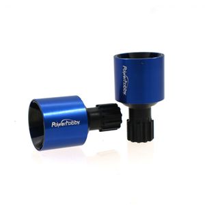 Power Hobby Chrome Steel 4 slots Drive Cup for Traxxas X-Maxx / XRT