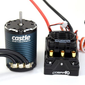 Cobra 10, 6S Max, 25.2V Max, 8A Peak BEC, w/1406-3800KV Sensored Motor