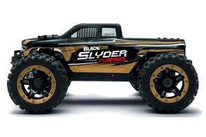 Blackzon Slyder MT Turbo 1/16 4WD 2S Brushless Monster Truck - Gold