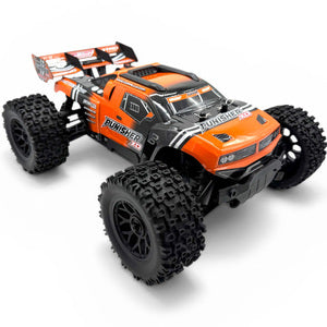 Team Corally Punisher XD 4WD 2S Small Scale, RTR Monster Truck, Orange