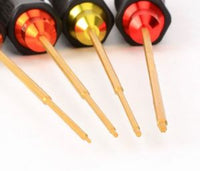 Method RC 4 Piece Metric Hex Driver Set (0.9, 1.27/0.05", 1.5, 2.0mm)