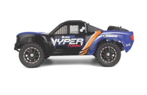 BlackZon Vyper SC Turbo 1/16 4WD Electric 2S Brushless (Blue/Orange)