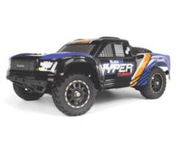 BlackZon Vyper SC Turbo 1/16 4WD Electric 2S Brushless (Blue/Orange)