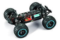 Blackzon Slyder MT Turbo 1/16 4WD 2S Brushless Monster Truck - Blue