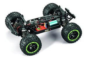 Blackzon Slyder MT Turbo 1/16 4WD 2S Brushless Monster Truck - Green