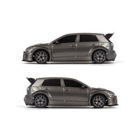 Blackzon Myte R 1/43 Race Car - Grey