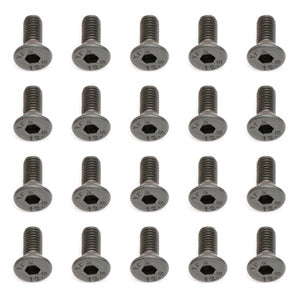 Parkzone M3X8mm Flat Head Hex Screw (20)