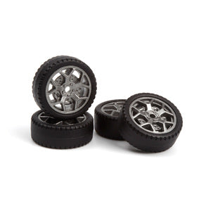 Blackzon Myte Wheels/Tires Assembled - Drift (4pcs)