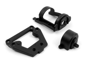 BlackZon Motor Mount/Front Steering Plate Set, Smyter