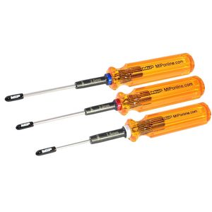 MIP Hex Driver Wrench Set Gen 2, Metric (3) 1.5mm 2.0mm, & 2.5mm