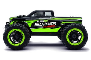 Blackzon Slyder MT Turbo 1/16 4WD 2S Brushless Monster Truck - Green