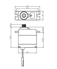 Savox Waterproof Micro Digital Servo