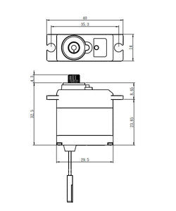 Savox Waterproof Micro Digital Servo
