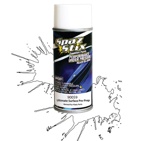 Spaz Stix Ultimate Surface Pre-Prep Aerosol For Plastic Parts