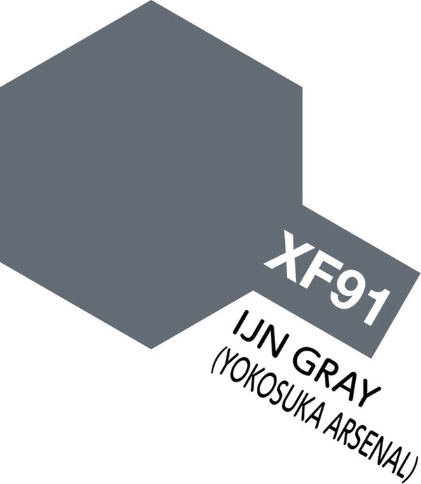 Tamiya Acrylic Mini XF-91 IJN Gray Paint, 10ml Bottle