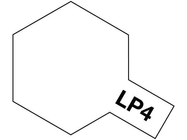 Tamiya Lacquer Paint LP-4 Flat White 10ml Bottle