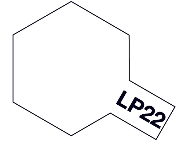 Tamiya Lacquer Paint LP-22 Flat Base 10ml Bottle