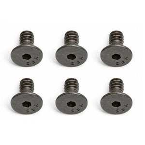 Team Associated Screws 4-40 X 1/4 Flat Head Socket Screws (6)