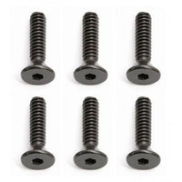 Team Associated Flat Screws 4-40 X 1/2 FHSS