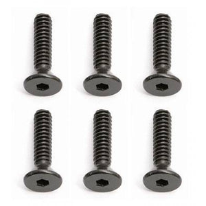 Team Associated Flat Screws 4-40 X 1/2 FHSS