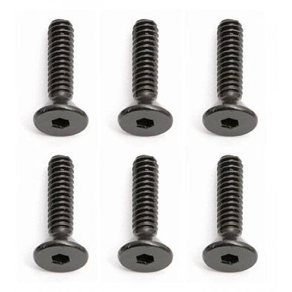 Team Associated Flat Screws 4-40 X 1/2 FHSS