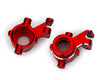 Traxxas MAXX Slash Aluminum Steering Blocks (L&R), Red