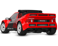 Traxxas Mini Rally VXL Ford RS200 (Red)