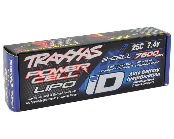 Traxxas 2s lipo 7600mah 7.4v 25c