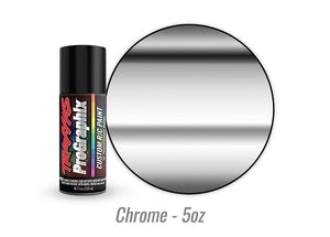 Traxxas body paint, chrome 5oz