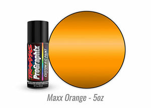 Traxxas body paint, maxx orange 5oz