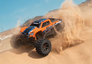 Traxxas orange x-maxx with 8s esc