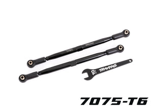 Traxxas toe links front black aluminum