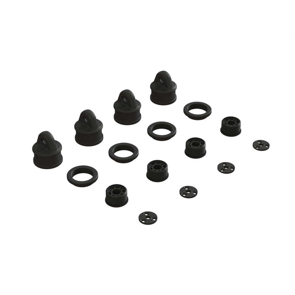 Arrma Shock Cap, Collar & Cartridge Set