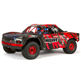 ARA7604V2T2 1/7 MOJAVE 6S V2 4WD BLX Desert Truck with Spektrum Firma RTR, Red/Black