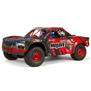 ARA7604V2T2 1/7 MOJAVE 6S V2 4WD BLX Desert Truck with Spektrum Firma RTR, Red/Black