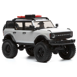 Axial 1/24 SCX24 2021 Ford Bronco 4WD Truck Brushed RTR, Grey