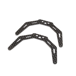 Axial Chassis Side Plates, Carbon Fiber (2): AX24
