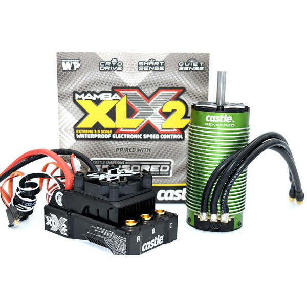 Castle 1/5 Mamba XLX 2 Brushless ESC / 800Kv Motor Combo