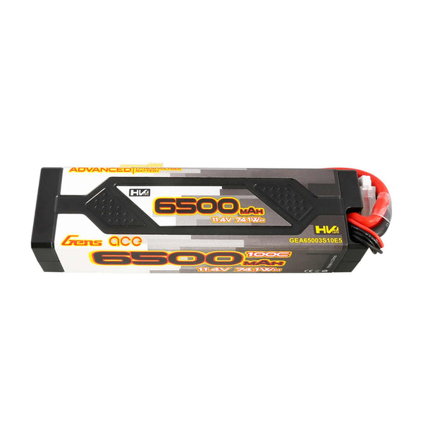 Gens Ace 11.4V 6500mAh 3S 100C LiPo Battery: EC5