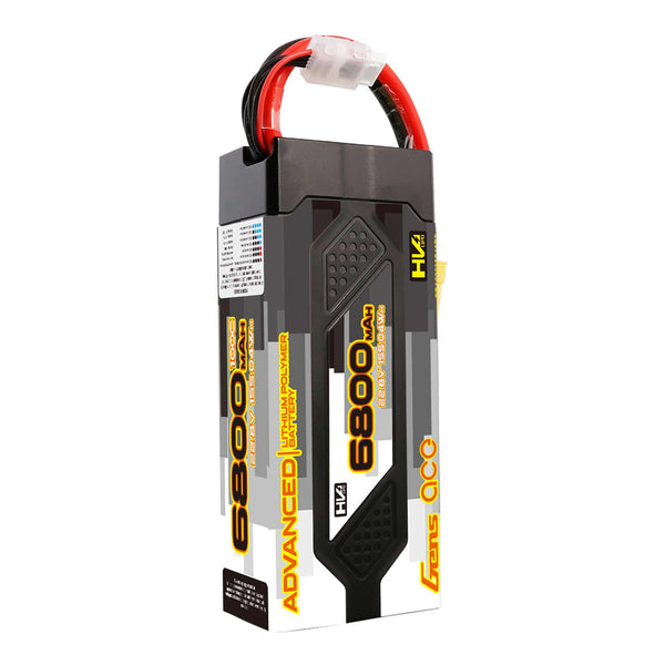 GensAce 22.8V 6800mAh 6S 100C LiPo Battery: EC5
