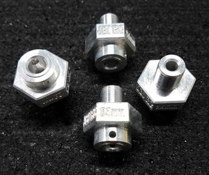 JBIRC 24mm Hex (+10mm) Wheel Hub Adapter NERO (4pc Set)