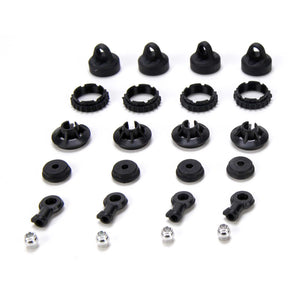 Losi Shock Plastics Set (4): 10-T