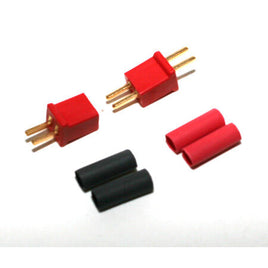 Deans Micro Plug 2NPR,Red Non Polarized