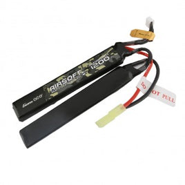 GEA12003S25T2 Gens Ace 25C 1200mAh 3S1P 11.1V 2X Airsoft Gun Battery with Tamiya Plug