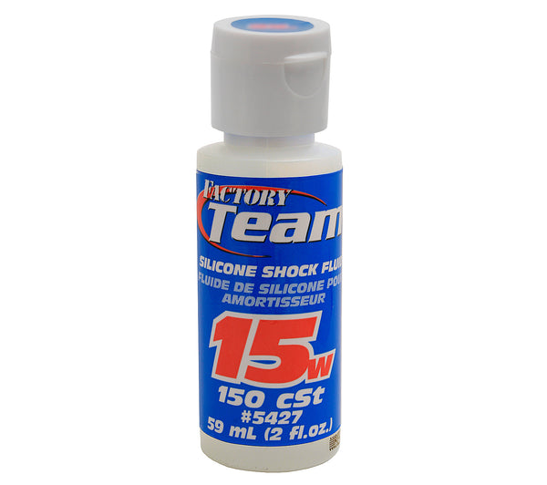 Team Associated 15Wt Silicone Shock Oil, 2oz