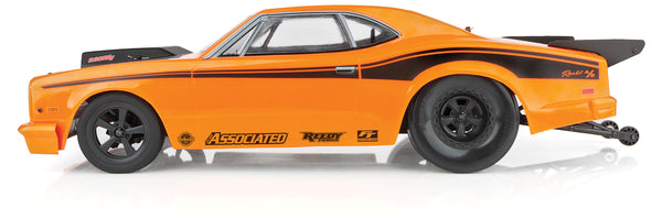 Team Associated DR10 Drag Race Car, Brushless 2WD, 1/10 RTR, Orange